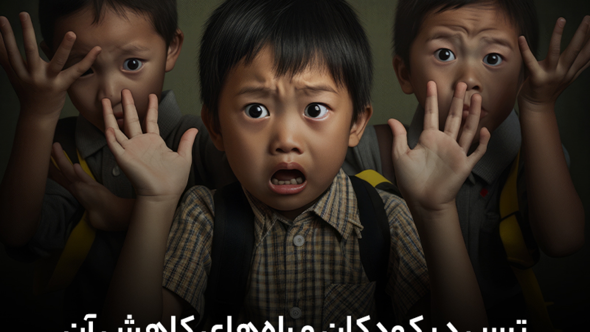ترس در کودک و راه های کاهش ترس کودکان
