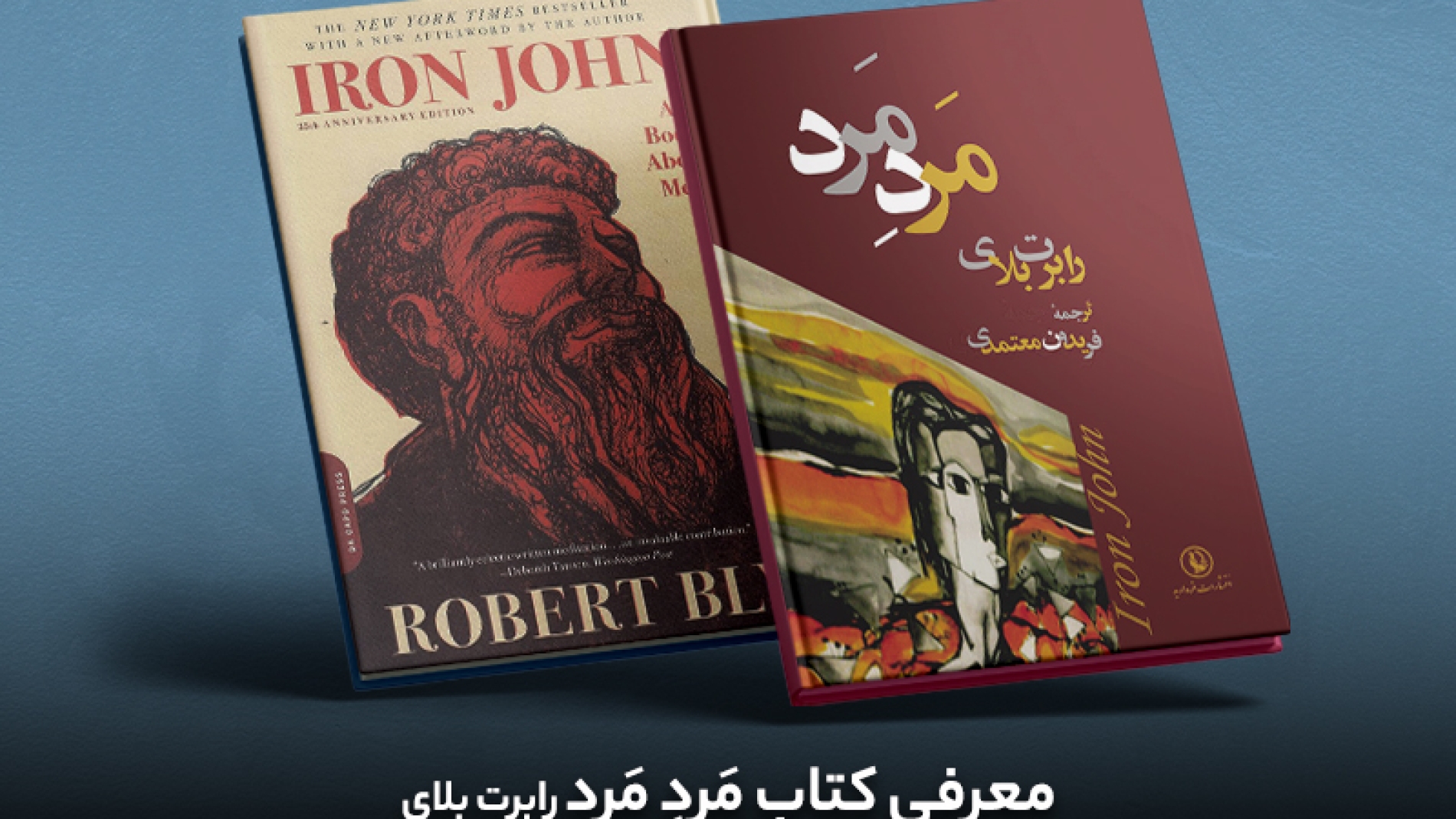 معرفی کتاب مرد مرد از رابرت بلای
